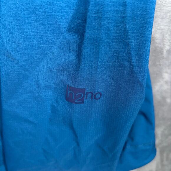 Patagonia Women’s Stretch Rainshadow Jacket Blue M H2No Waterproof Hooded - Picture 5 of 8